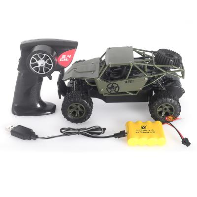 China RC Hobby HappySun wholesale 2.4G 1/18 4wd 25km/h high speed rock crawler metal rc diecast car for sale