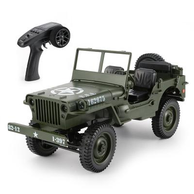 China 2.4g RC Model 1/10 Vehicle Plastic Waterproof Rc Car 4wd Electric Military Remote Control Toy 2.4g for sale