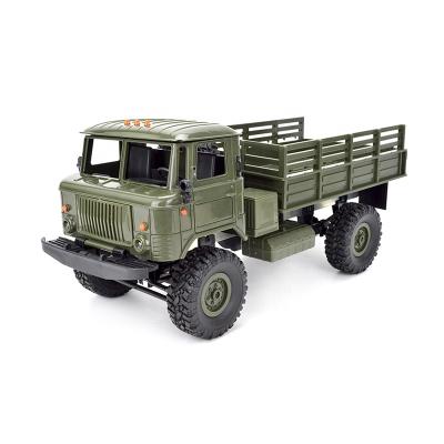 China 2.4g 4wd Rock Crawler WPL B-24 B24 2.4g 4wd Radio Control Toys RC Army Truck for sale