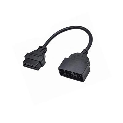 China for toyota for Toyota 22 PIN to OBD1 OBD2 Adapter Diagnostic Cable for Toyota 22pin to 16pin OBDII Extension Cable for sale