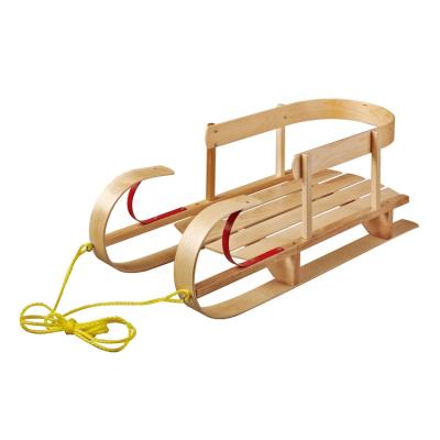 China Wooden Christmas Sleigh 2022 wooden wooden Christmas Sleigh for decoration for sale