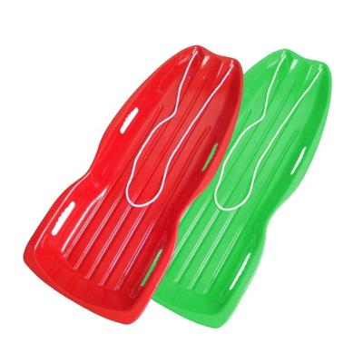 China Winter Outdoor Sports Toboggan Snow Ski Equipment Plastic Sled For Sale As Christmas Gift SB-Sled-17 for sale