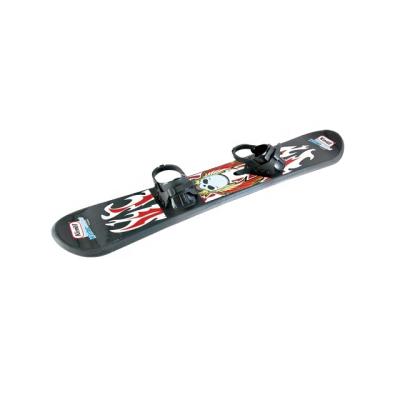 China Cheap HDPE lightweight plastic snowboard set with ties for kids SB-Snowboard-128 for sale