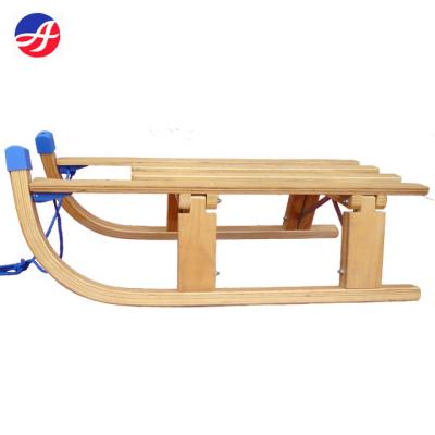 China Children 80/90/100/110CM Wooden Folding Sled Snow 80CM (SB-Sled-12B) for sale