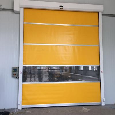 China Auto Repair PVC Roller Industrial Shutter Door for sale