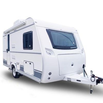 China Travel Trailer off road traveling caravan camper trailers with Australia standard RV hybrid trailer camper caravan for sale