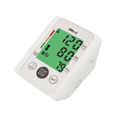 China High Quality Memories 2X99 Data Digital BP Monitor with Large LCD, Medical Cuff Blood Pressure Monitor for sale