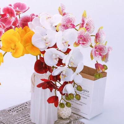 China PT4375A China Real Touch Artificial Flowers Touch Artificial Flowers Natural Butterfly Orchids Wholesale for sale