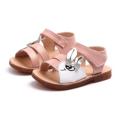 China 2021 PT3184A 2021 High Quality Flat Babies Fashion Comfortable Cartoon Casual Sandals for sale