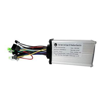 China High quality DC electric bicycle scooter speed adjusting 250W 350W 24V 48V bldc motor controller with tachometer for electric bicycle scooter for sale