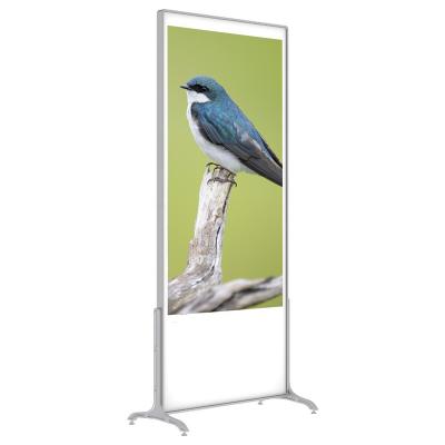 China SDK HT-65 Removable Floor Stand HD Screen LCD Monitor Advertising Display Electronic Signage Lcd Digital Poster Board for sale