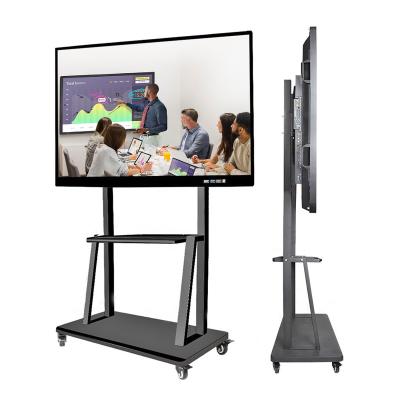 China Hot Selling Digital Whiteboard 4K Show 55 65 75 Inch Interactive Flat Panel Multi Touch Screen Smart Panel 65inches for sale