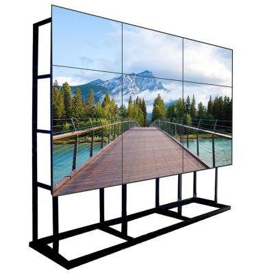 China SDK 4K 46 55 Inch 3.5mm 2x2 3x3 LCD TV Screen Seamless Splicing Video Wall With Front Maintenance Bracket for sale