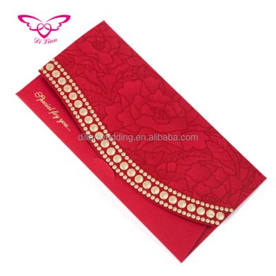 China Pocket Style Wallet Style Chinese New Year Red Envelope for sale