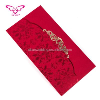 China Pocket Style Good Quality Custom Red Envelope for sale