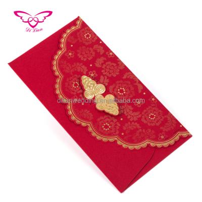 China Recyclable Chinese Style Money Red Envelope for sale