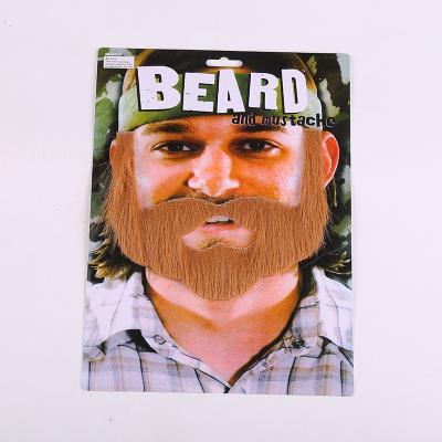 China Fake Gift Mustache Self Adhesive Sideburns Beard for sale