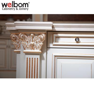 China Eco - Friendly VOCs / Low Welbom Renovating Luxury Island Sideboard for sale