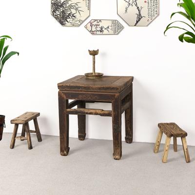 China stool home & Ottoman Antique Chinese Wooden Square Stool for sale