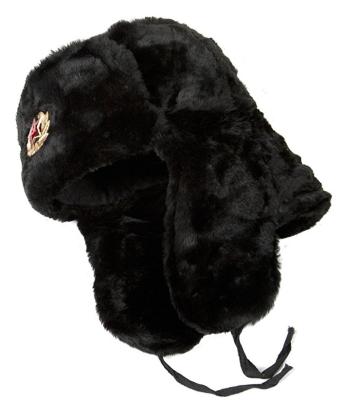 China Winter JOINT Warm Fur Military Cossack Ushanka With Earflaps for sale