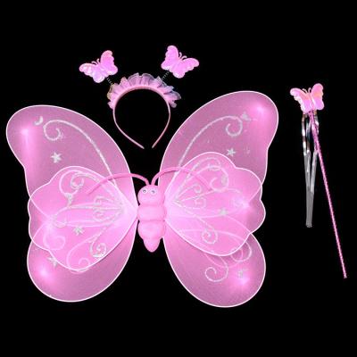 China dress up little girlsButterfly Angel Costume Dress Up Princess props fairy flies Hb-05t for sale