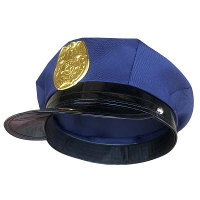 China Round Head Adult Blue Marine Anchor Costume Sailor Hat Army Navy Military Hat Party Summer Ancy Cosplay Hat Props for sale