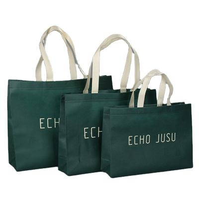 China Business& Net celebrity shopping bag handbag thickened three-dimensional non-woven custom logo for sale