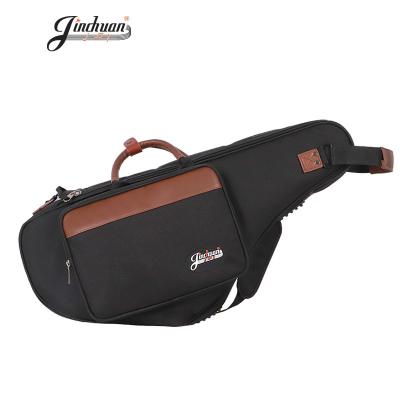 China Gitar/JINCHUAN Alto Saxophone Case 1200D Oxford Fabric 15mm Padded Backpack Sax Bass Yole Soft Carry Bag for sale