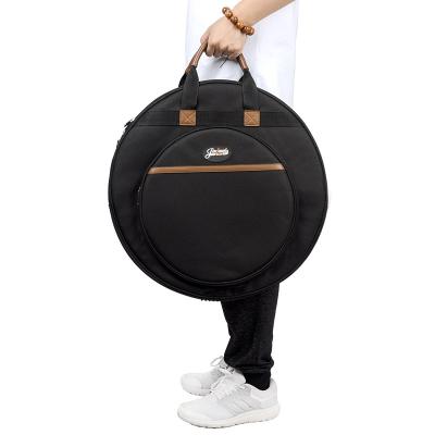 China Custom Made Premium Waterproof Thick Foam Padded Bag Cymbals Double Cymbals Oxford Straps Cymbals Gig Bag Cymbal Case Softly for sale