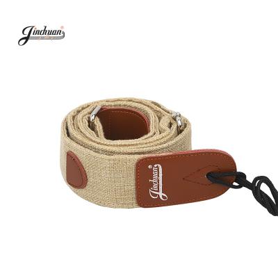 China Colorful Cotton Low Guitar / Guitar Accessories Manufacturer Wholesale Price Custom Guitar Bass Strap for sale