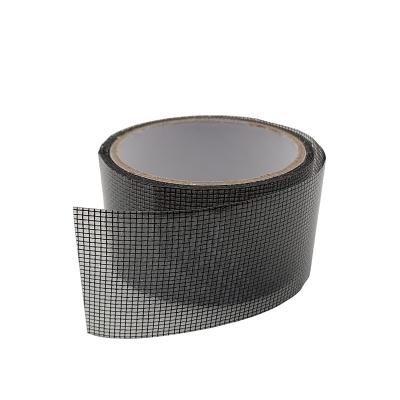 China Strong Adhesive Fiberglass Mesh Repair Tape Door Cover Window Screen High Alkali Mosquito Fly Waterproof Resistant Patch Stick for sale