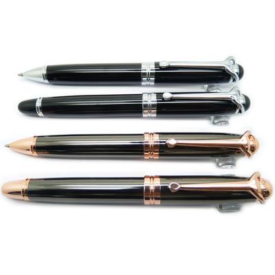 China office & School Pen Promotional Metal Pen Smoothly Writing Roller Heavy Metal Pen With Logo for sale