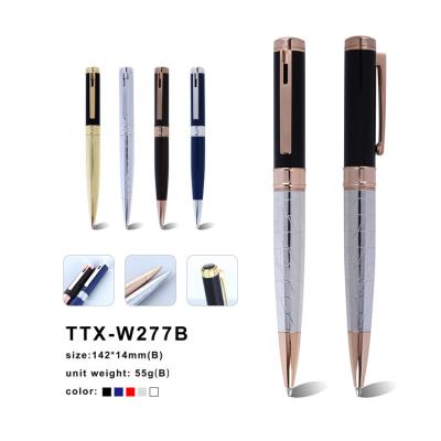 China 2020 new metal ball pen/metal roller pen gift promotion luxury metal ballpoint pen for business gift for sale