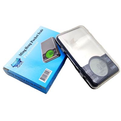 China WITH COVER High Precision LCD Display Mini Digital Electronic Portable Pocket 0.01g Stainless Steel Gold Jewelry Scale for sale