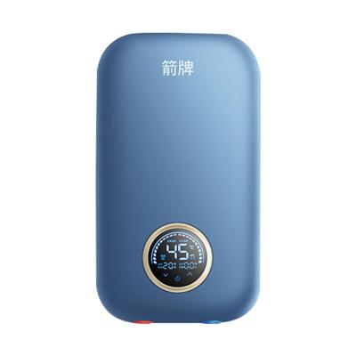 China Wall Mounted Electric Water Heater 8.5KW Portable High End Blue Classic Tankless Instant Electric Water Heater for sale