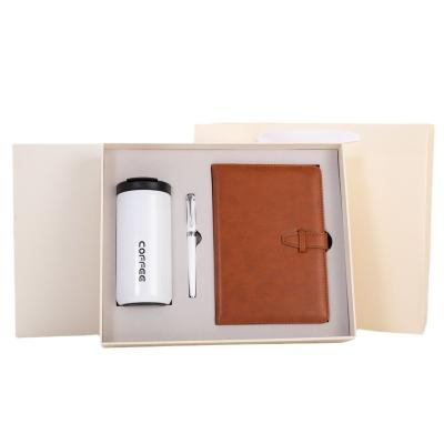 China Fashion\Custom Luxury Classic\Business Gift Sets\Logo Coffee Mug And Notebook Office Gift Sets Pen High Quality Sports Promotional Products for sale