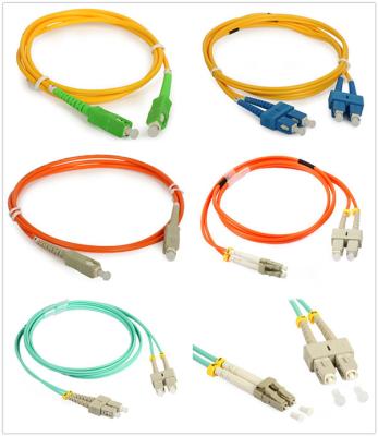 China FTTH FTTH FTTB FTTX Network FTTH SC FC LC ST UPC Fiber Optic Patch Cords Jumper, Fiber Optic Patch Cord and Pigtails Te koop