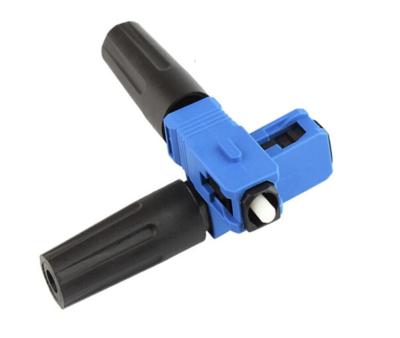 中国 FTTH Fiber Optic Fast Connector, FTTH Field Assembly SC, LC, FC UPC APC Fiber Optic Fast Connector 販売のため