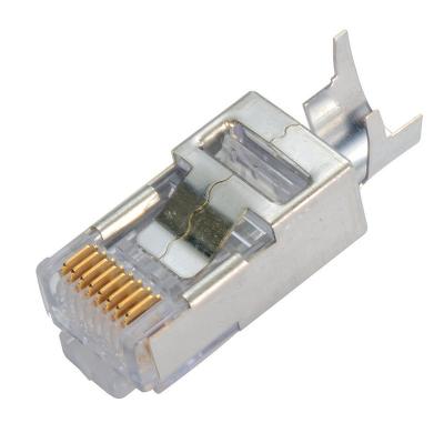 China Network System Rj45 Socket, RJ45 Connector Lan Cable Connection, 8 Pin Cat 5e, Cat6, Cat6a Rj45 Modular Plug for sale