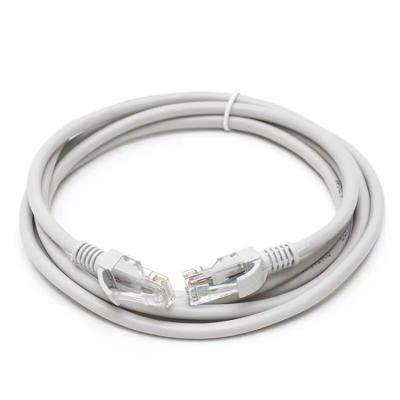 China Telecom cat5 communication shielded rj45 2m LAN gigabit network patch cord high speed ethernet cable for sale