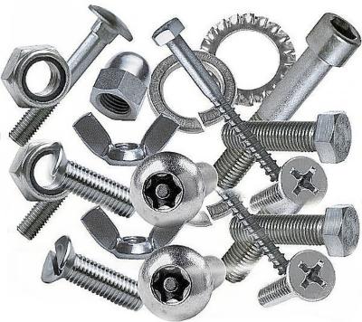 China Custom stainless steel fastening parts, bolts, screws, gasket, nut, anchor and plastic tube, high quality steel fasteners M4-M100 for sale