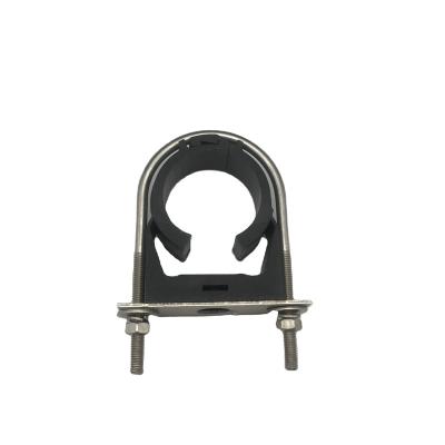 China Flame Retardant SUS+PP Click Hanger For Collar Permeable Beam Collars For Coaxial Cable zu verkaufen