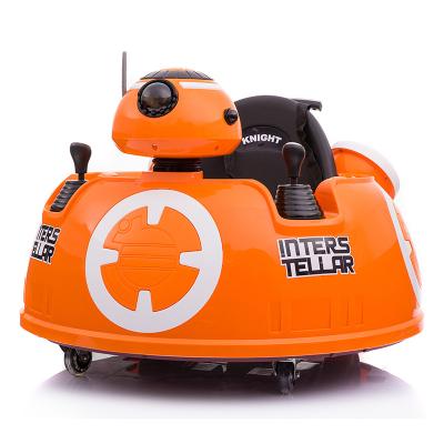 China Ride On Toy Fresh Color Orange Children Electric Car Suitable For Summer Lovely Baby Toys Car for sale