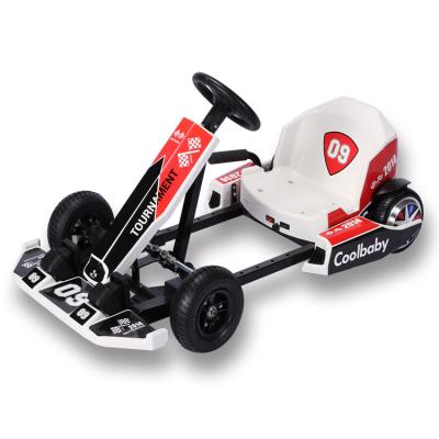 China Ride On Toy 2020 Newest Design 36v Kids Ride On Electric Car Go Kart With Various Stickers for sale