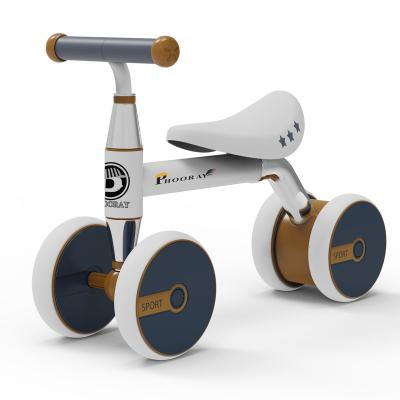 China 2021 New Cheap Price Kid's Sports Band 4 Wheel Balance Bike Kids High Quality PU Aluminum Alloy Kids Balance Bike For 2-6 Years for sale