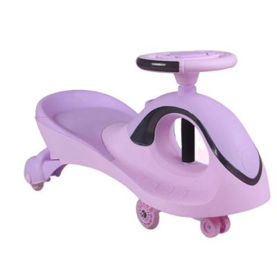 China Ride On Toy Hot Sale Shake Twist Car Baby Swing Toys Car For Driving Powerful Wheels LED Lights Children Swing Car for sale