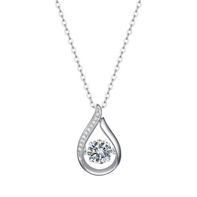 China New come FASHIONABLE Diamond Silver Necklace Pendant with good quality for sale