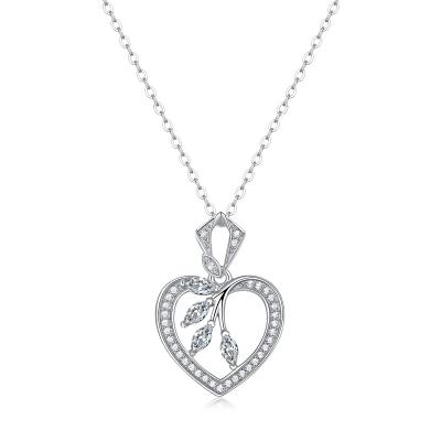 China TRENDY Wholesale Fashion Unique Design Moissanite Jewelry Necklace Pendant for sale