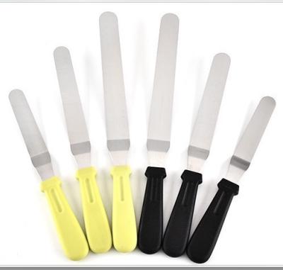 China New Disposable Excellent Quality Straight Spatula Icing Spread Tool Palette Knife For Making Cake Tool for sale