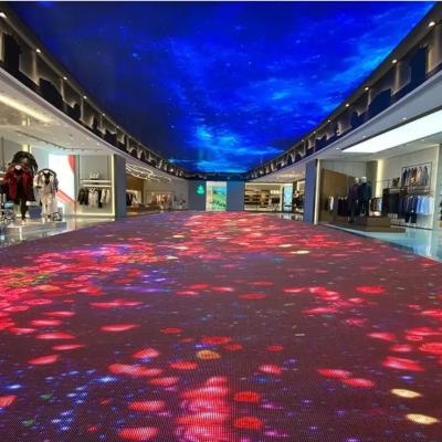 China 2.6mm 1000Nits Interactive LED Floor Display 16Bit Grayscale Custom for sale